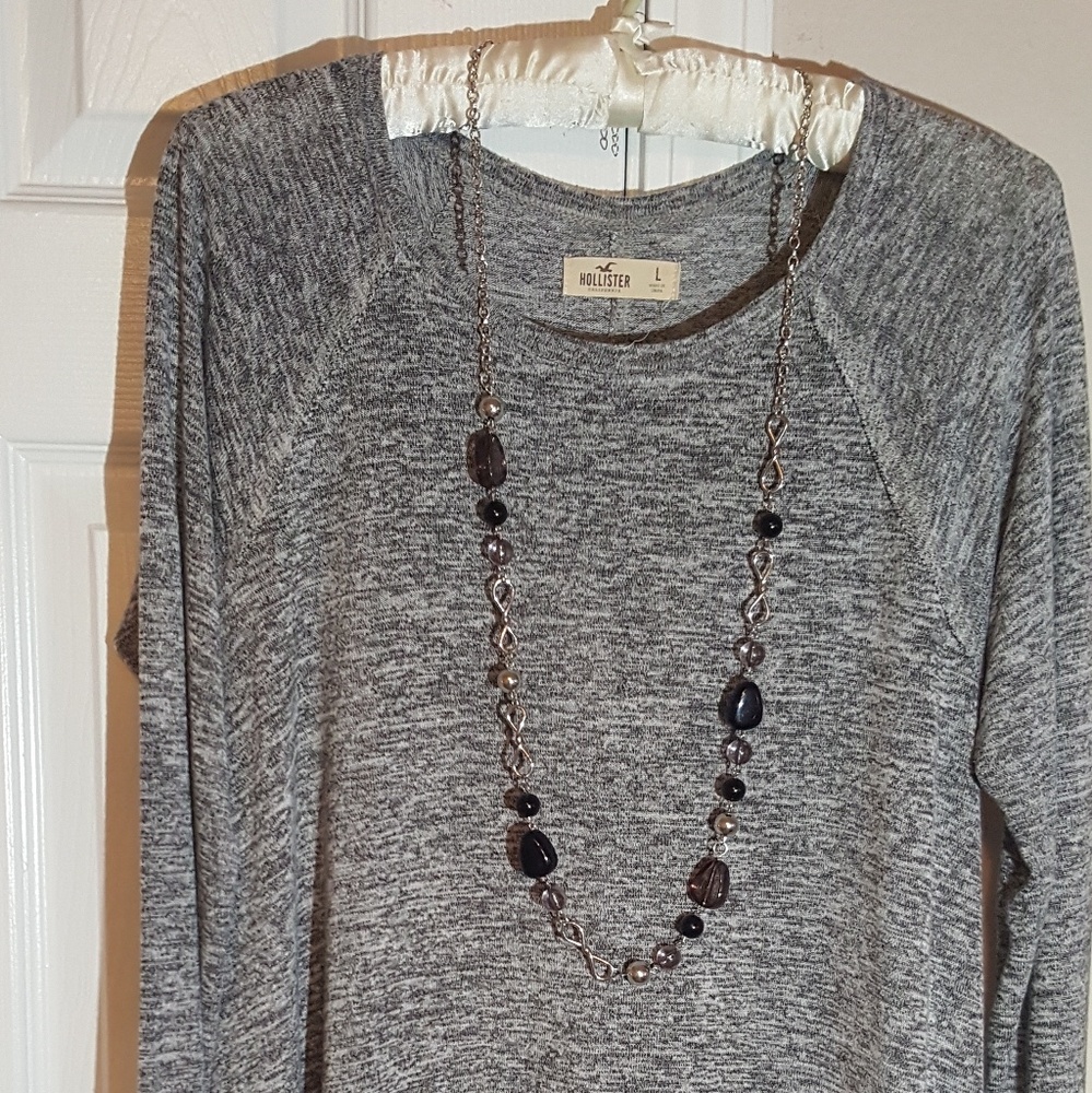 Hollister high low tunic